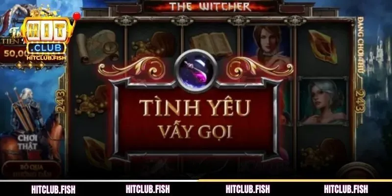 Biểu tượng Scatter Lọ Thuốc Tím kích hoạt Free Spin