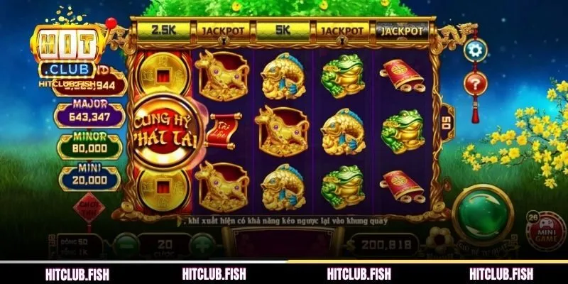 Giải trí mỗi ngày với Cung Hỷ Phát Tài HITCLUB